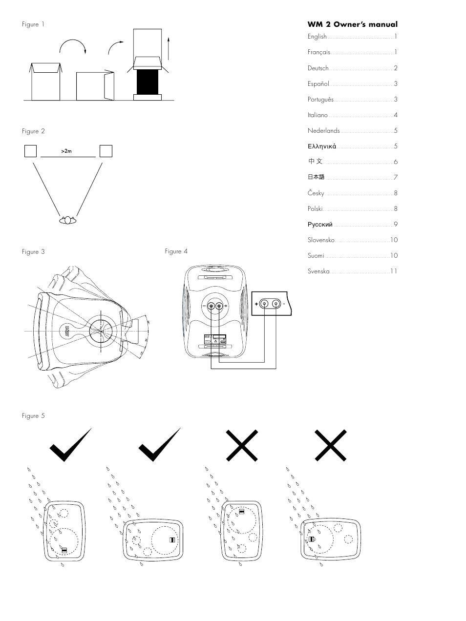 Bowers & Wilkins WM 2 User Manual | Page 2 / 14