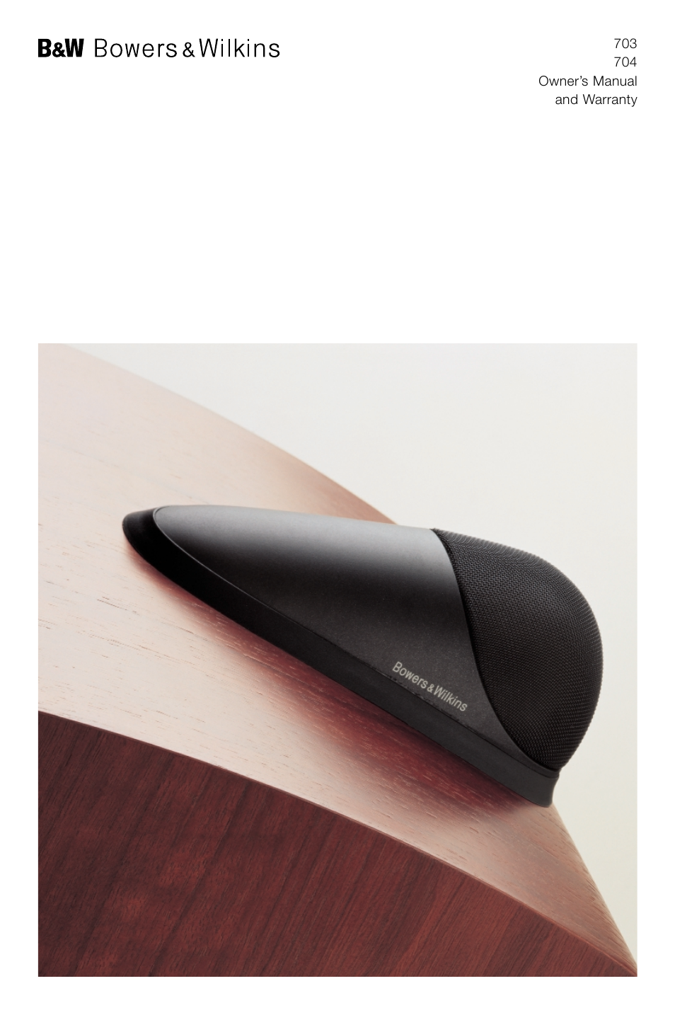 Bowers & Wilkins 703 User Manual | 33 pages