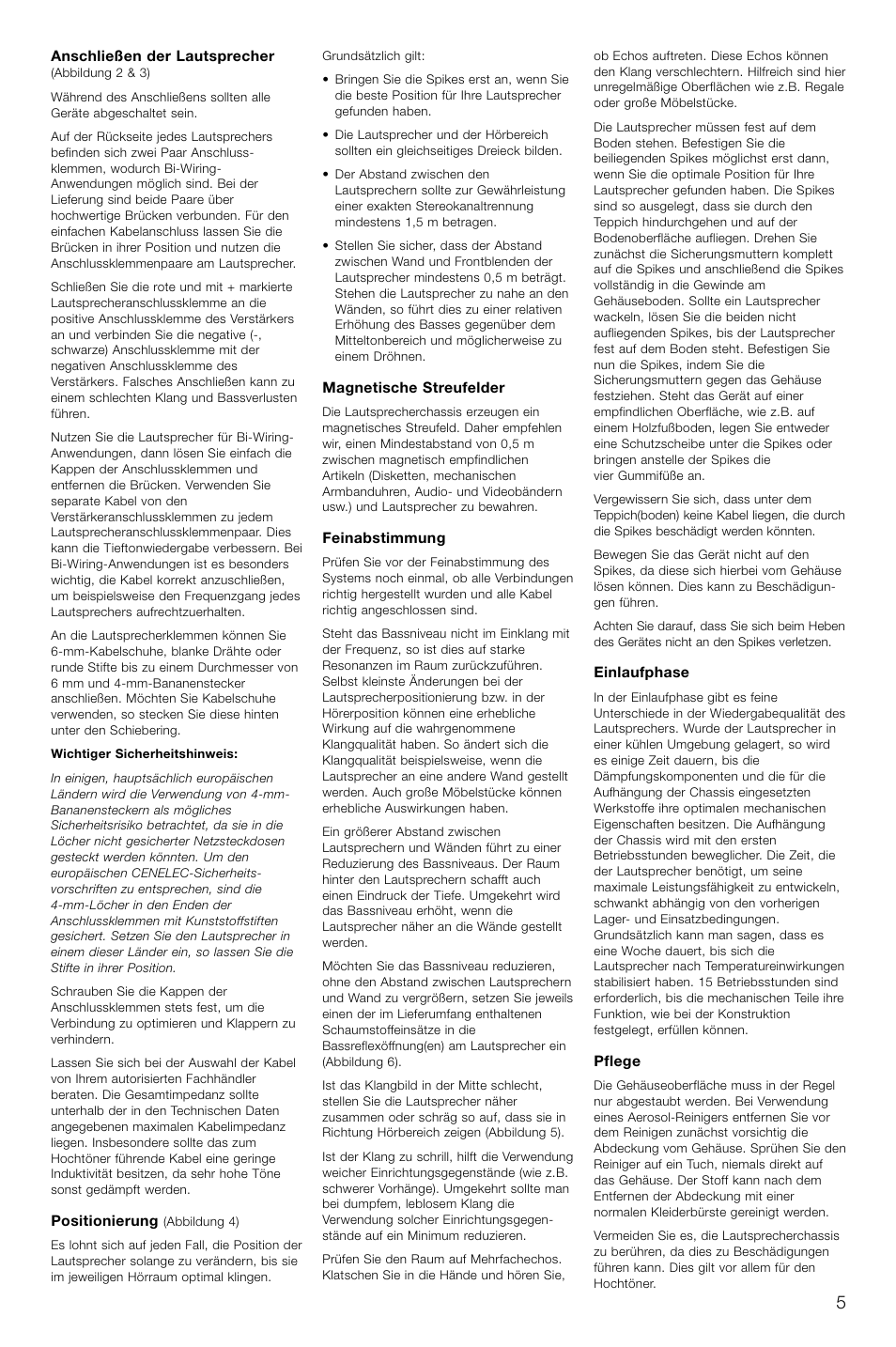 Bowers & Wilkins 703 User Manual | Page 8 / 33