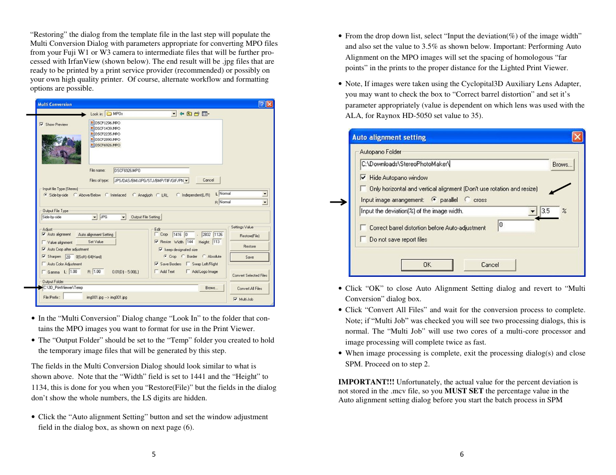 Cyclopital3D Lighted Print Viewer User Manual | Page 3 / 8