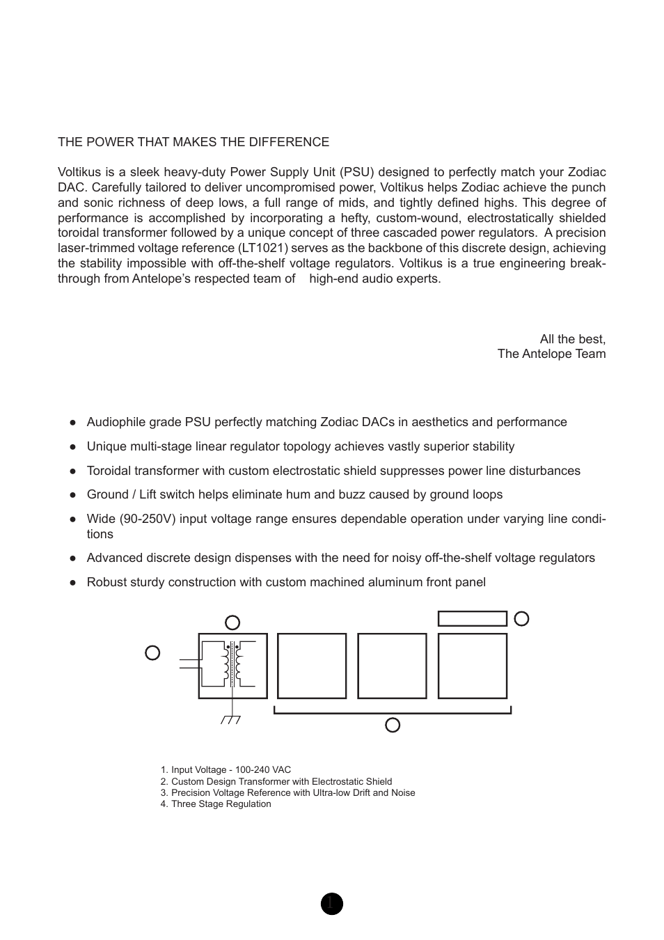 Introduction, Features | Antelope Audio Voltikus User Manual | Page 5 / 11