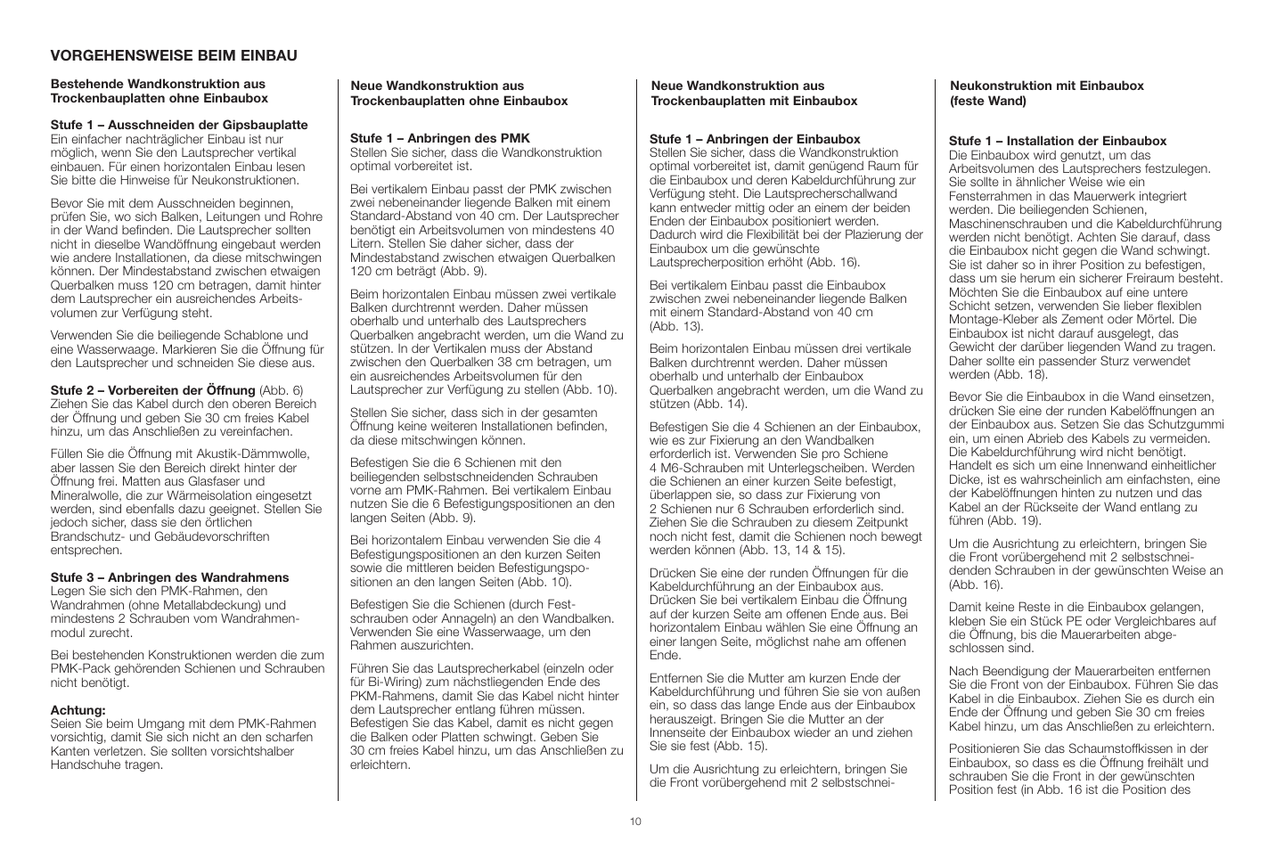 Bowers & Wilkins Signature 8NT User Manual | Page 12 / 34