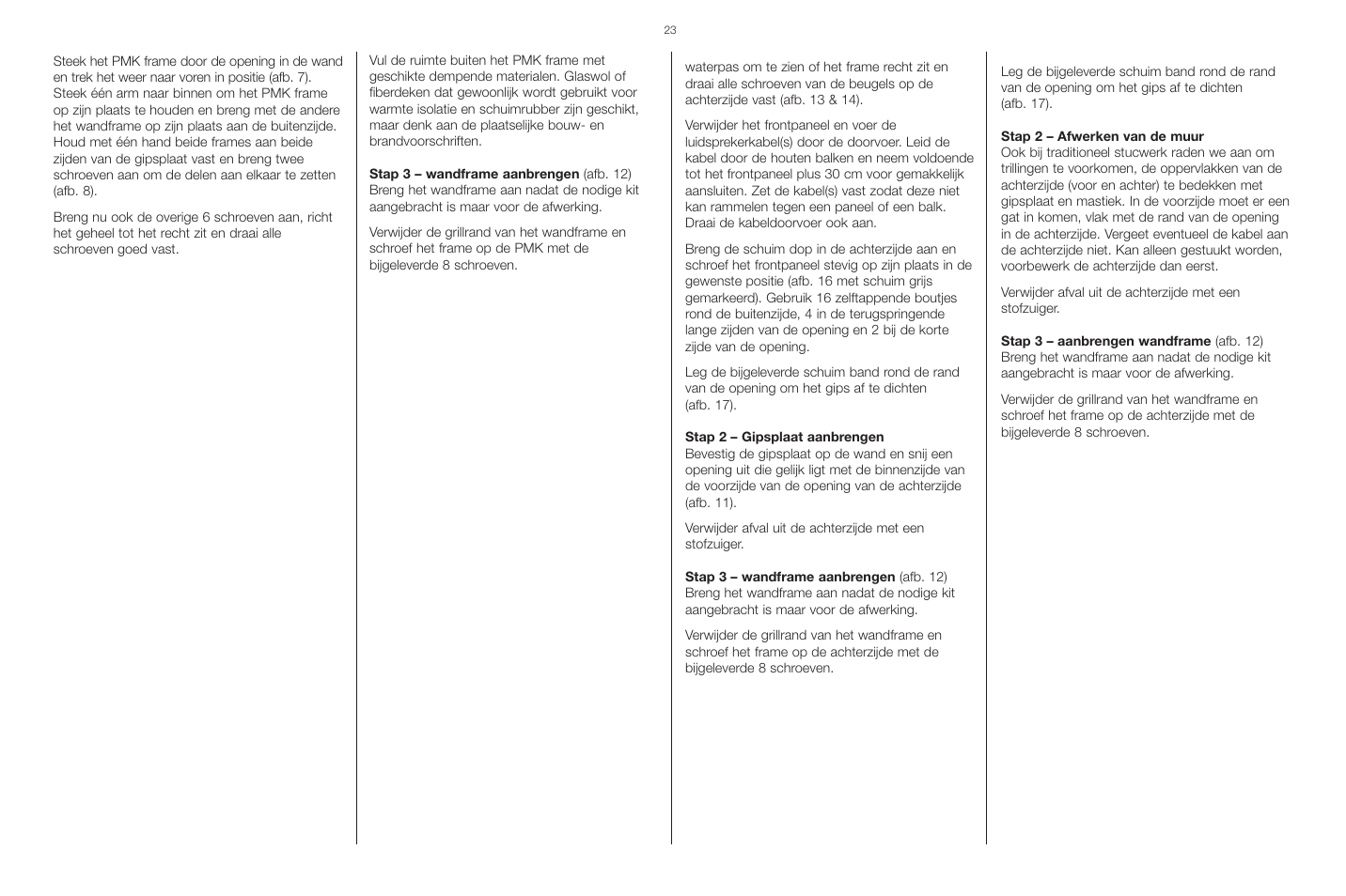 Bowers & Wilkins Signature 8NT User Manual | Page 25 / 34