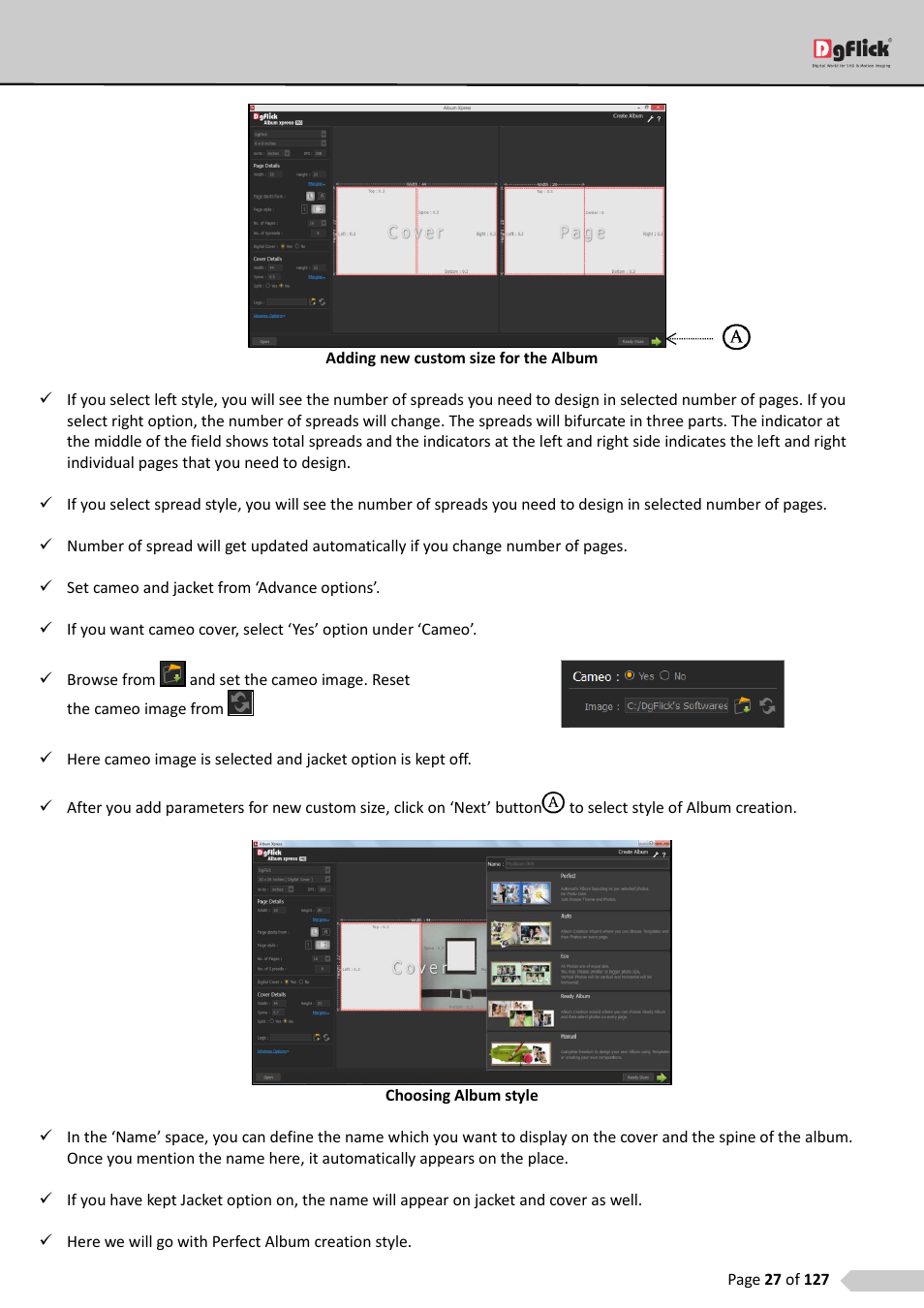 DgFlick AlbumXpress User Manual | Page 28 / 128