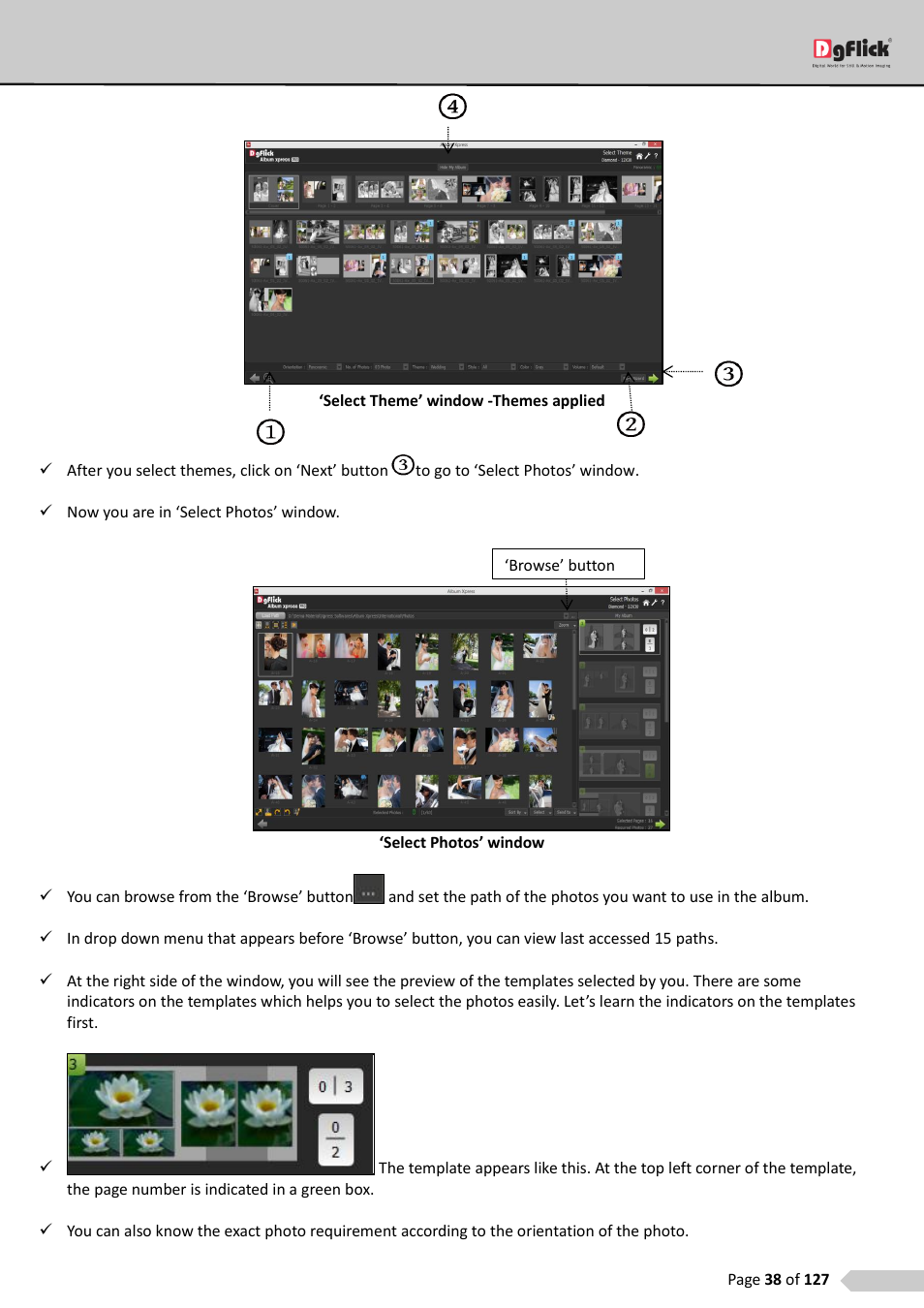 DgFlick AlbumXpress User Manual | Page 39 / 128