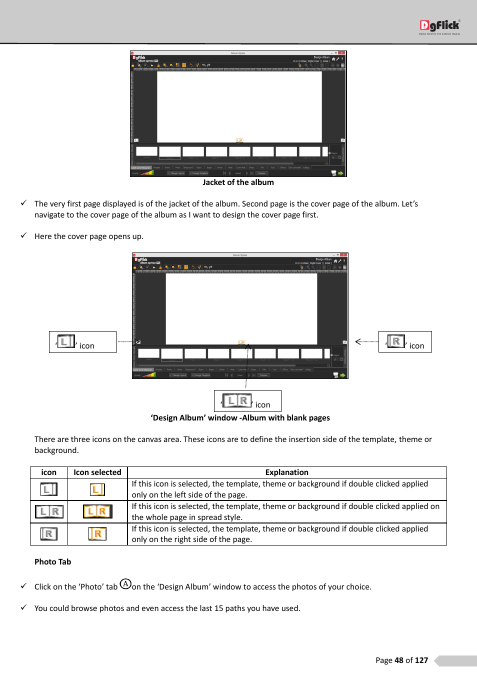 DgFlick AlbumXpress User Manual | Page 49 / 128