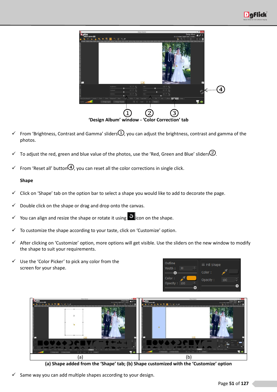 DgFlick AlbumXpress User Manual | Page 52 / 128