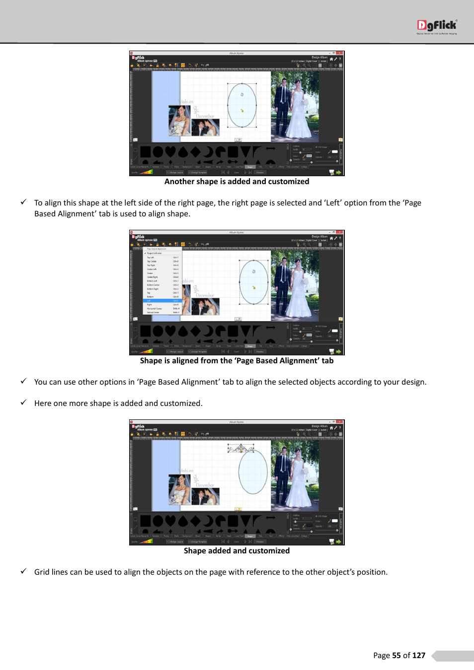 DgFlick AlbumXpress User Manual | Page 56 / 128