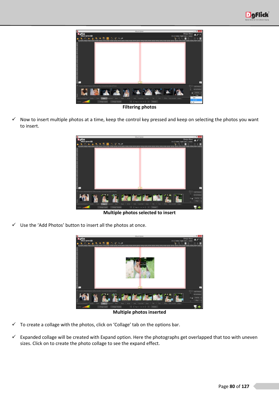 DgFlick AlbumXpress User Manual | Page 81 / 128