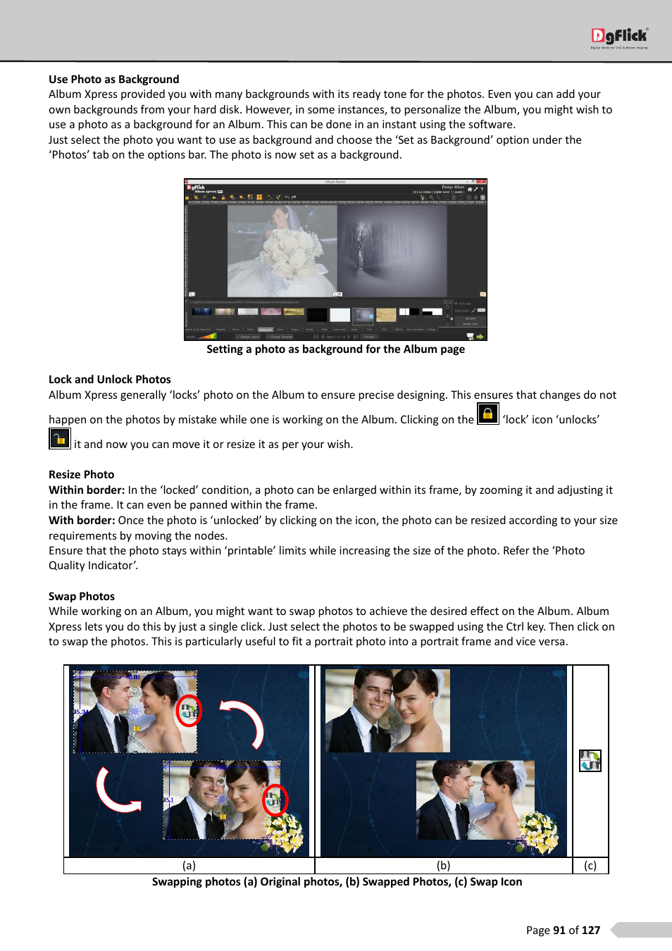 DgFlick AlbumXpress User Manual | Page 92 / 128