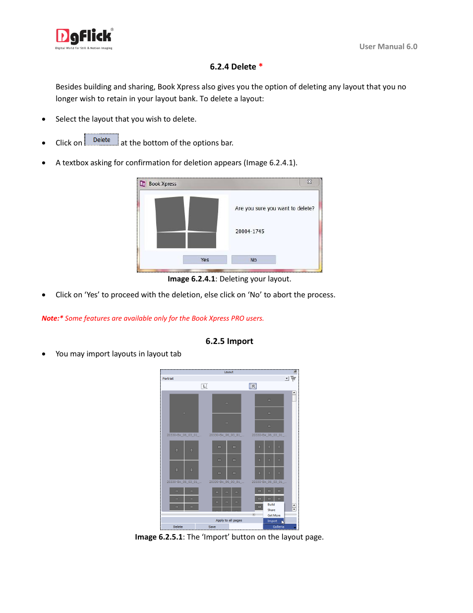 Import | DgFlick BookXpress User Manual | Page 111 / 113