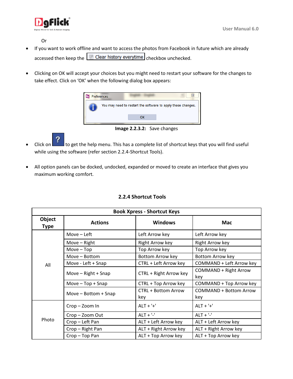Shortcut tools | DgFlick BookXpress User Manual | Page 14 / 113