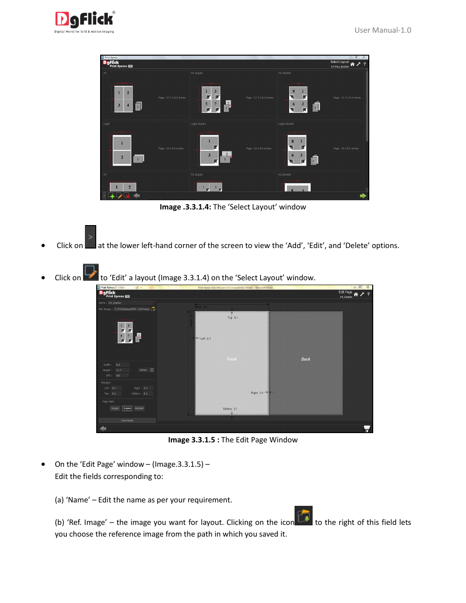 DgFlick PrintXpress User Manual | Page 26 / 53