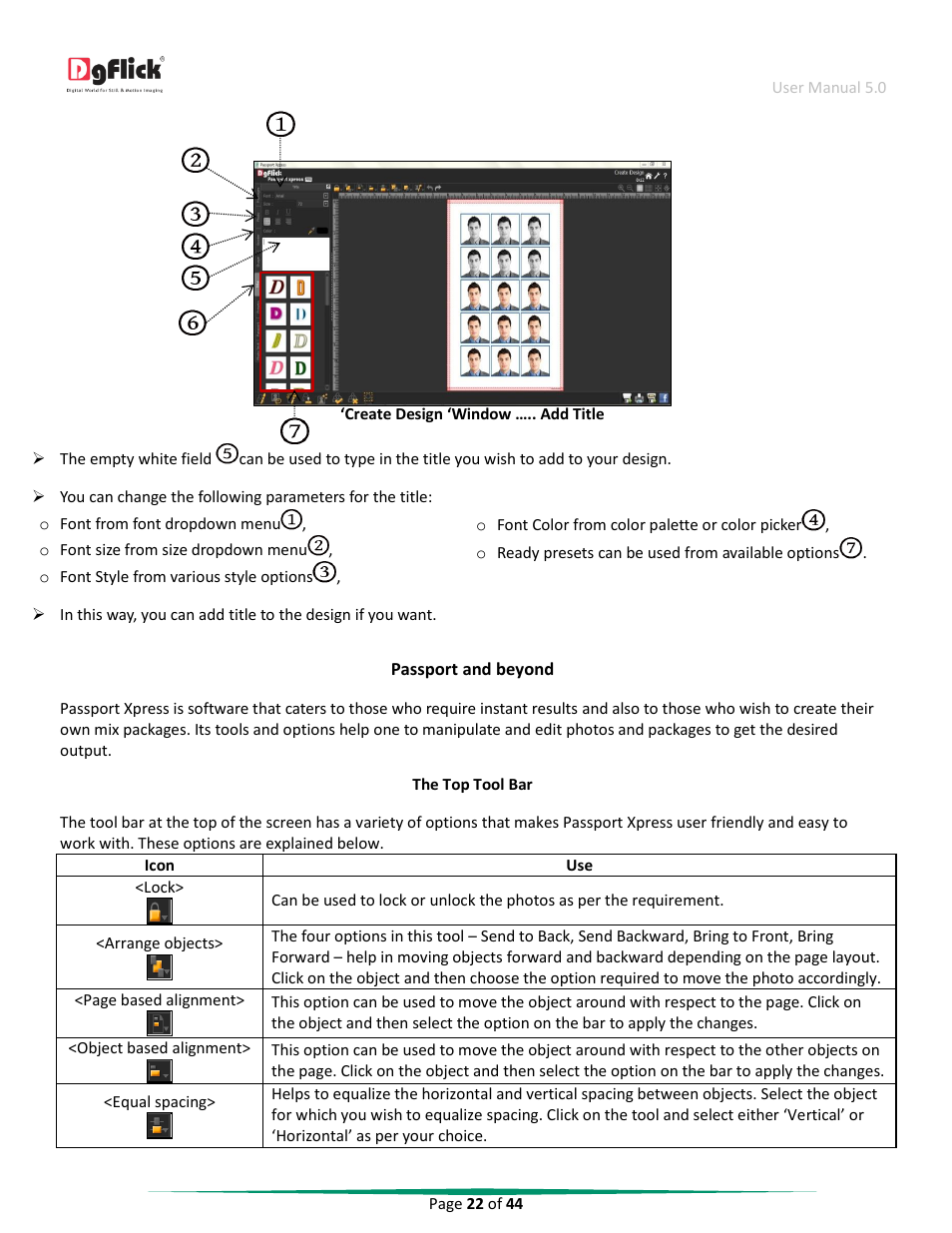Passport and beyond | DgFlick Passport Xpress User Manual | Page 23 / 45