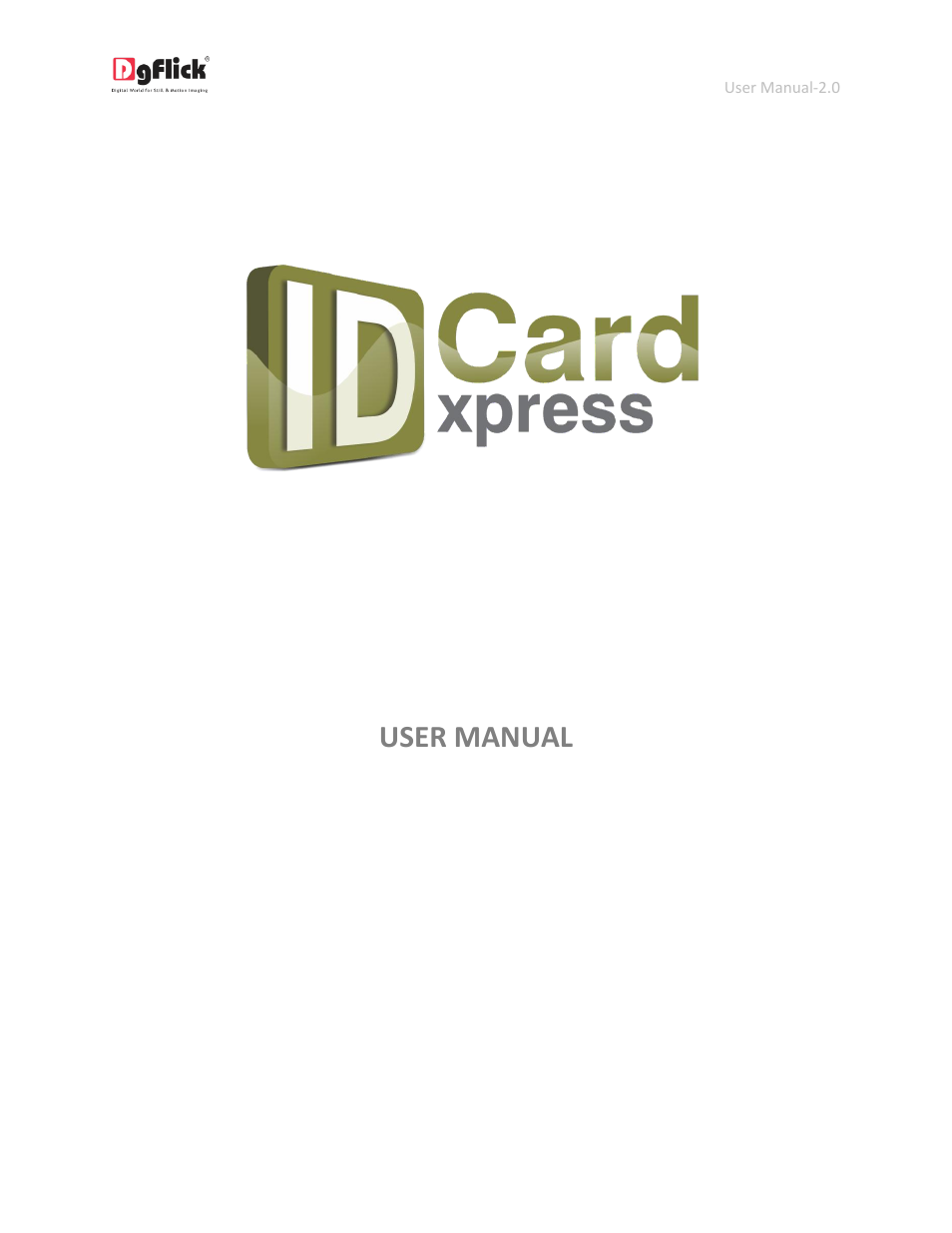 DgFlick IDCardXpress User Manual | 75 pages