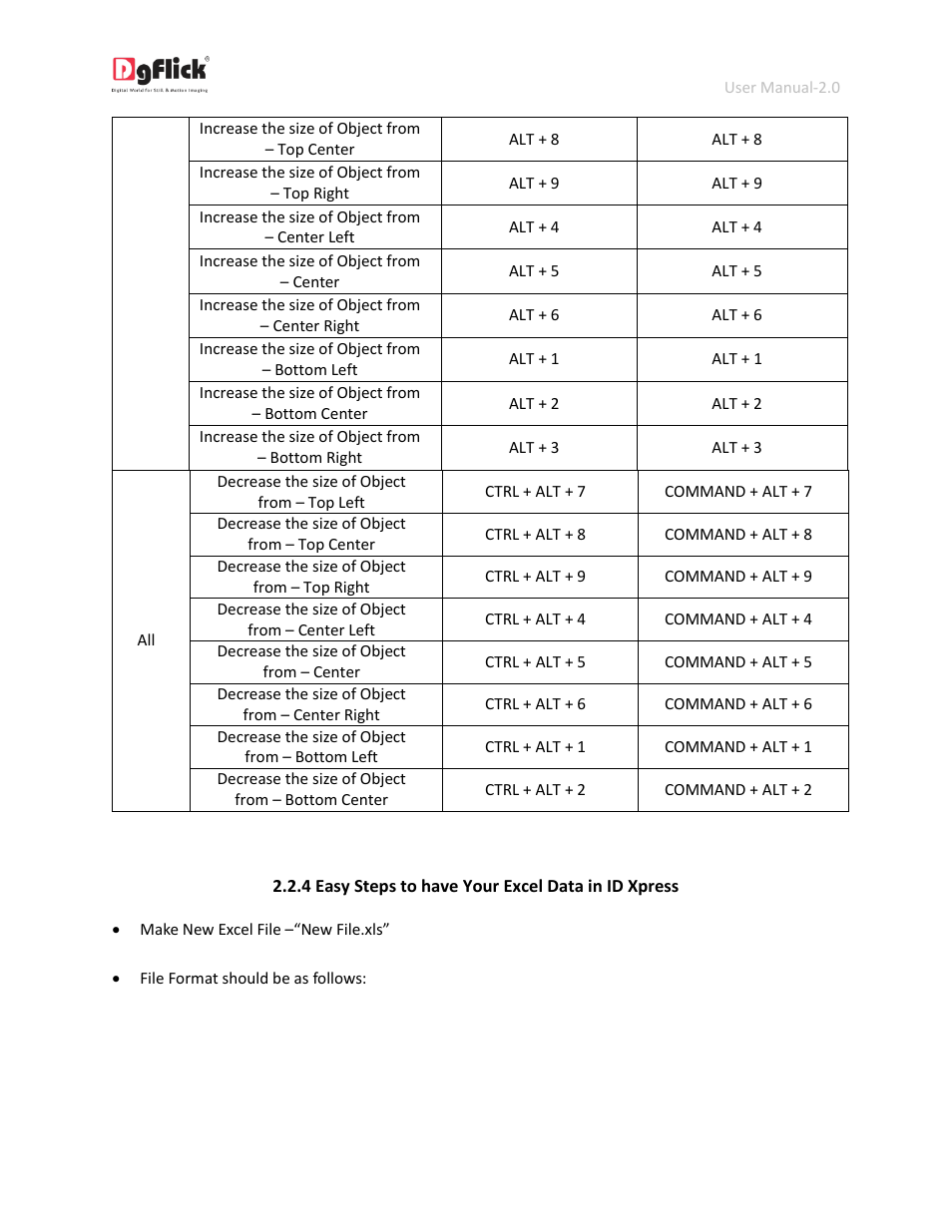 Easy steps to have your excel data in id xpress | DgFlick IDCardXpress User Manual | Page 12 / 75