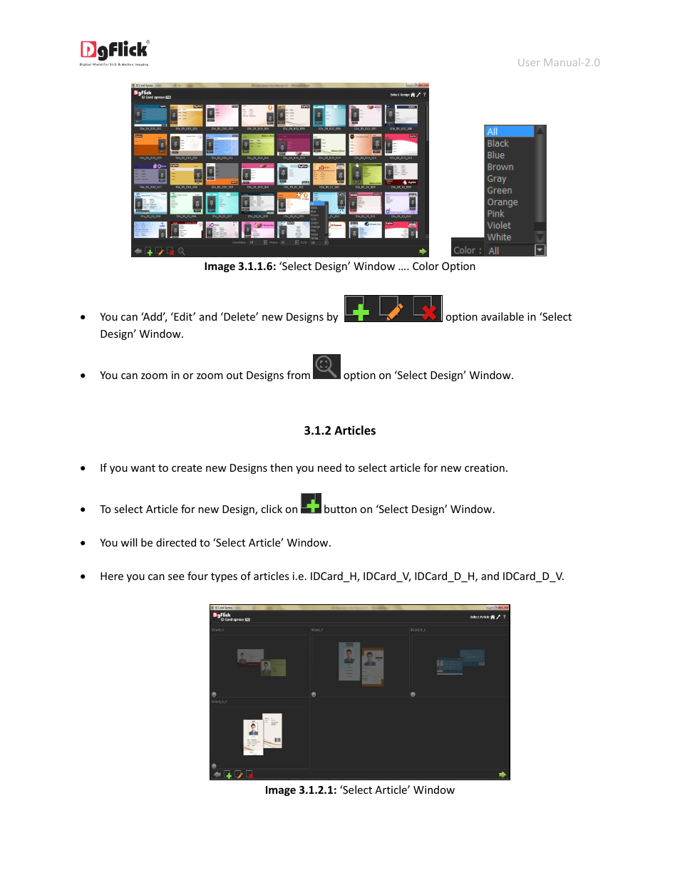 Articles | DgFlick IDCardXpress User Manual | Page 17 / 75