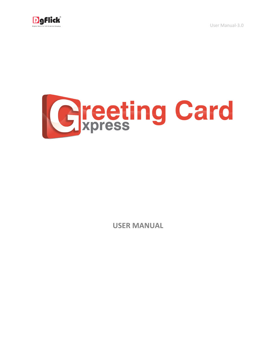 DgFlick GreetingXpress User Manual | 86 pages