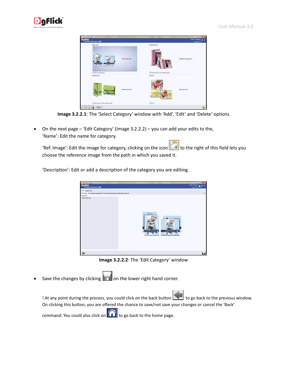 DgFlick GreetingXpress User Manual | Page 21 / 86