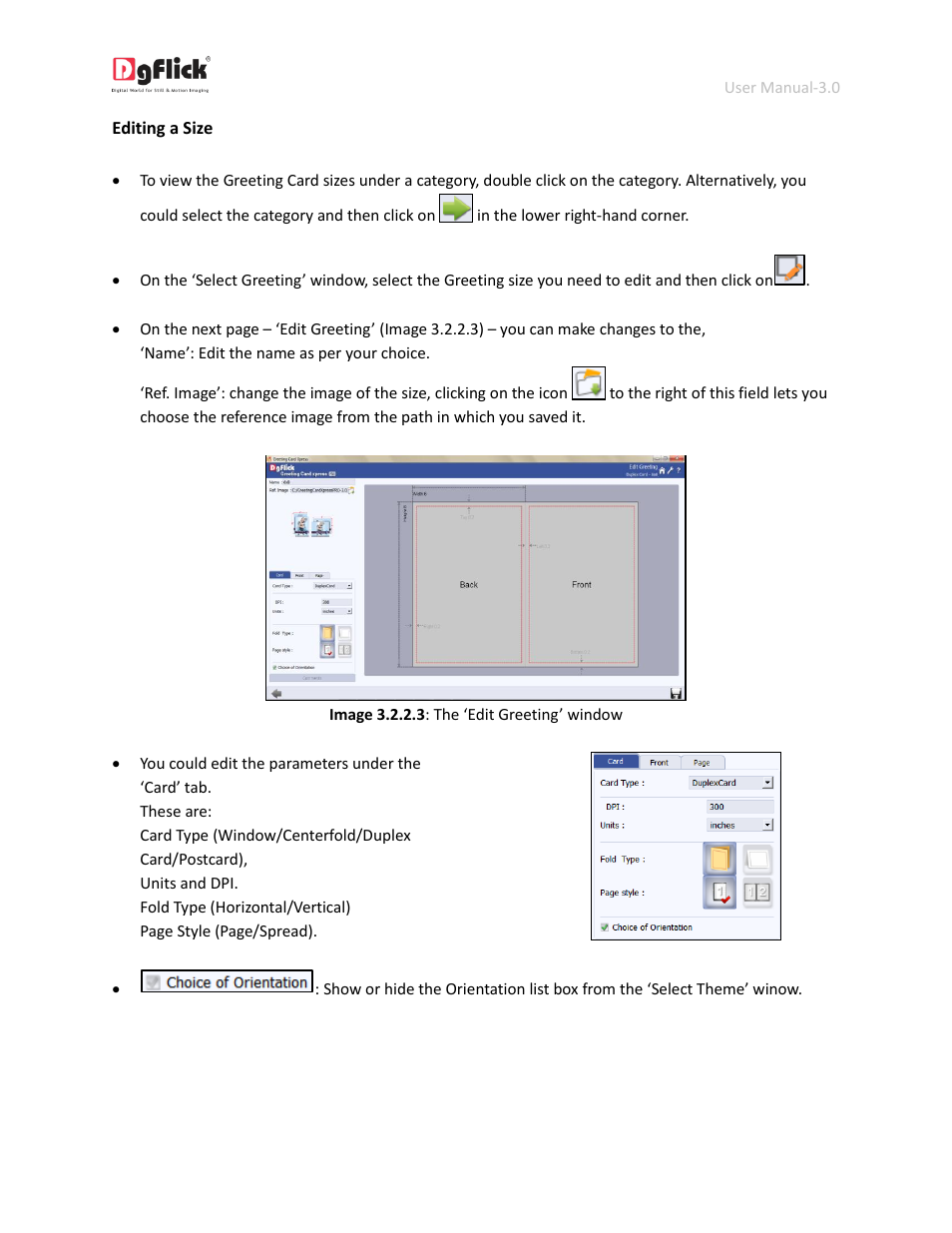 DgFlick GreetingXpress User Manual | Page 22 / 86