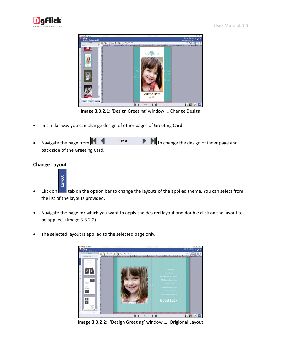 DgFlick GreetingXpress User Manual | Page 33 / 86