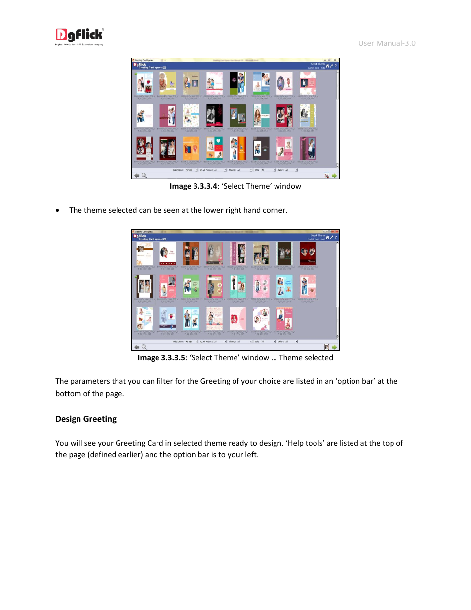 DgFlick GreetingXpress User Manual | Page 45 / 86