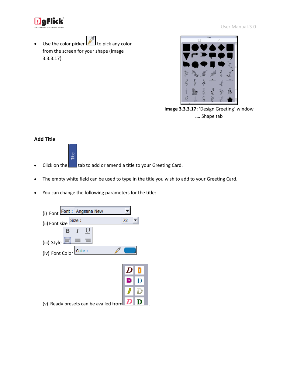 DgFlick GreetingXpress User Manual | Page 53 / 86