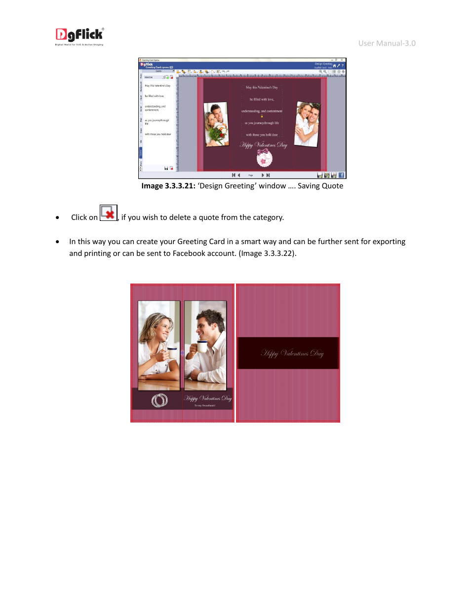 DgFlick GreetingXpress User Manual | Page 56 / 86