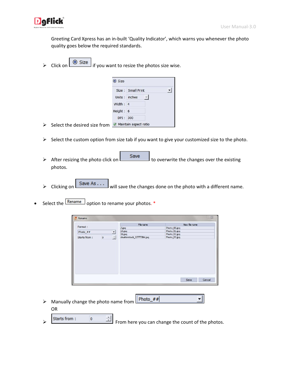 DgFlick GreetingXpress User Manual | Page 61 / 86