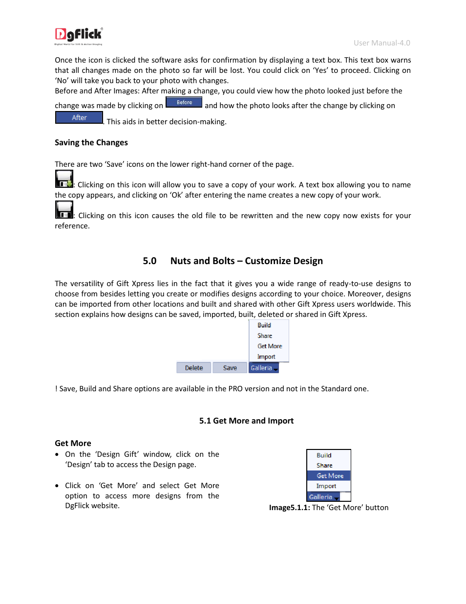 Get more and import, 0 nuts and bolts – customize design | DgFlick GiftXpress User Manual | Page 91 / 98