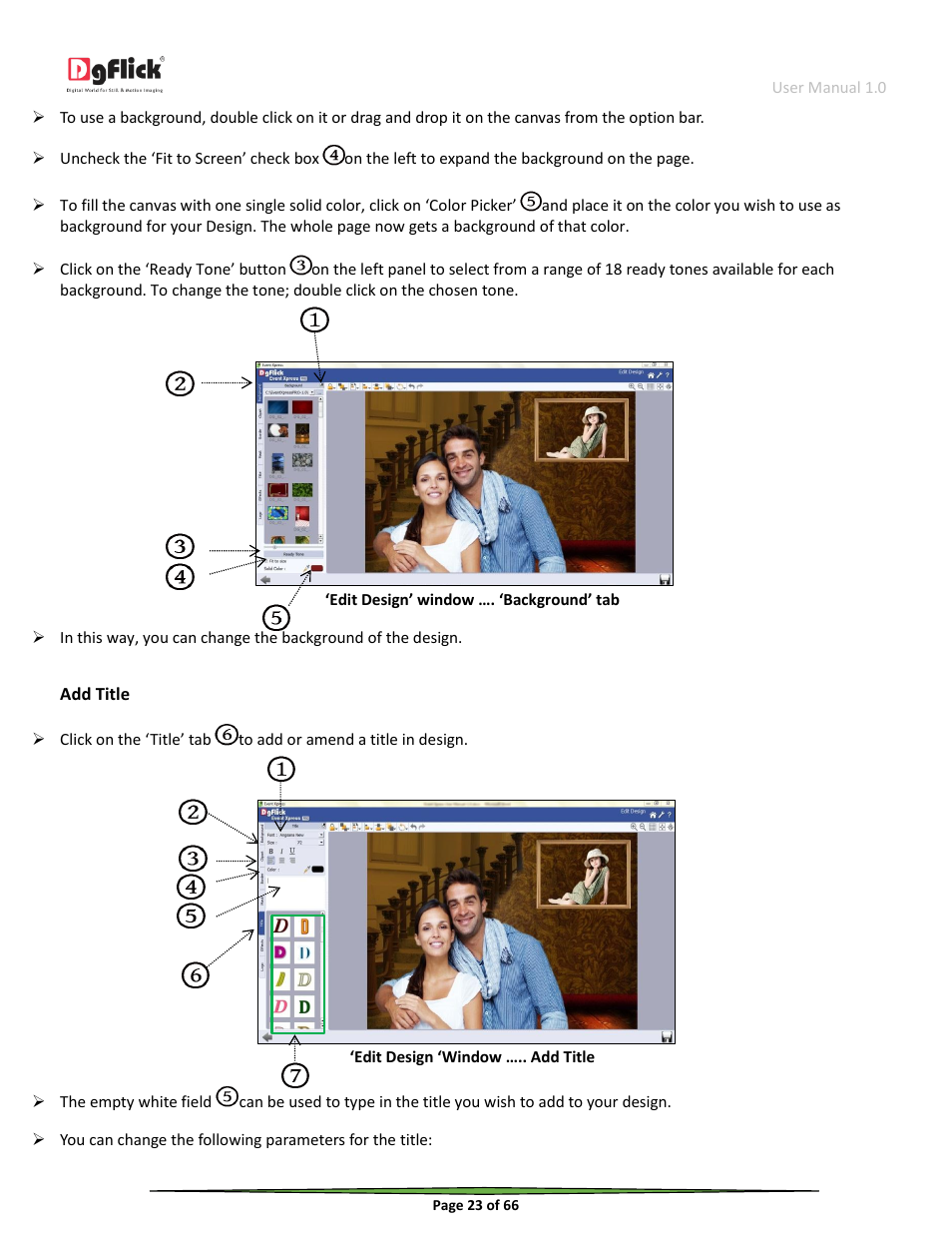 DgFlick Event Xpress User Manual | Page 23 / 66