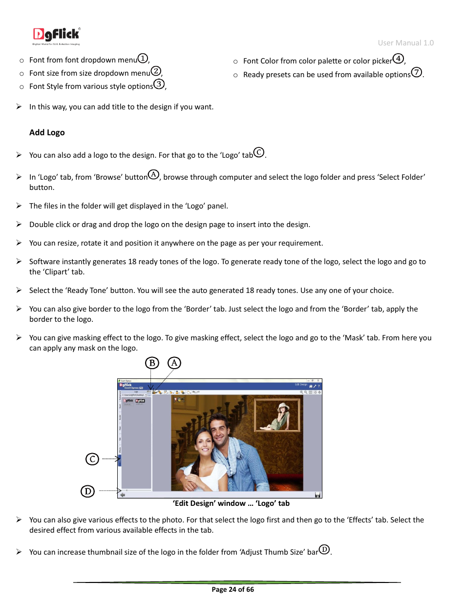 DgFlick Event Xpress User Manual | Page 24 / 66