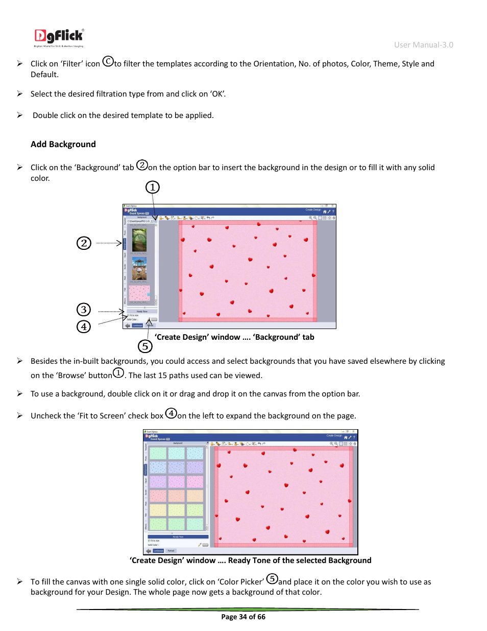 DgFlick Event Xpress User Manual | Page 34 / 66