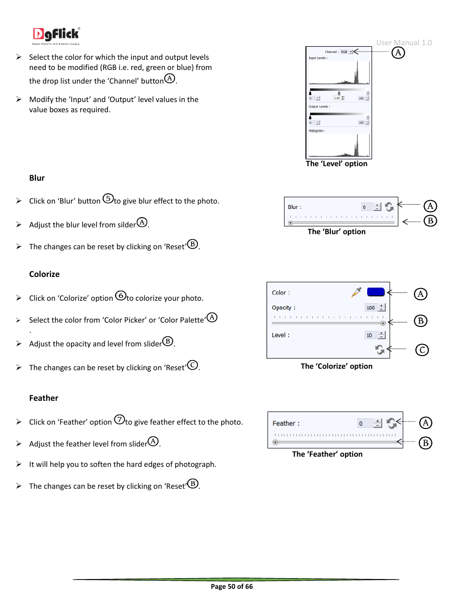 DgFlick Event Xpress User Manual | Page 50 / 66