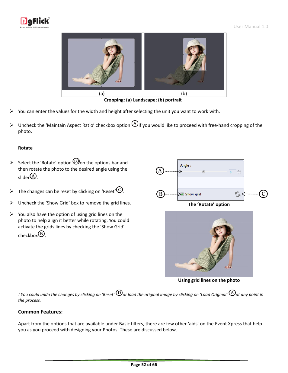 DgFlick Event Xpress User Manual | Page 52 / 66