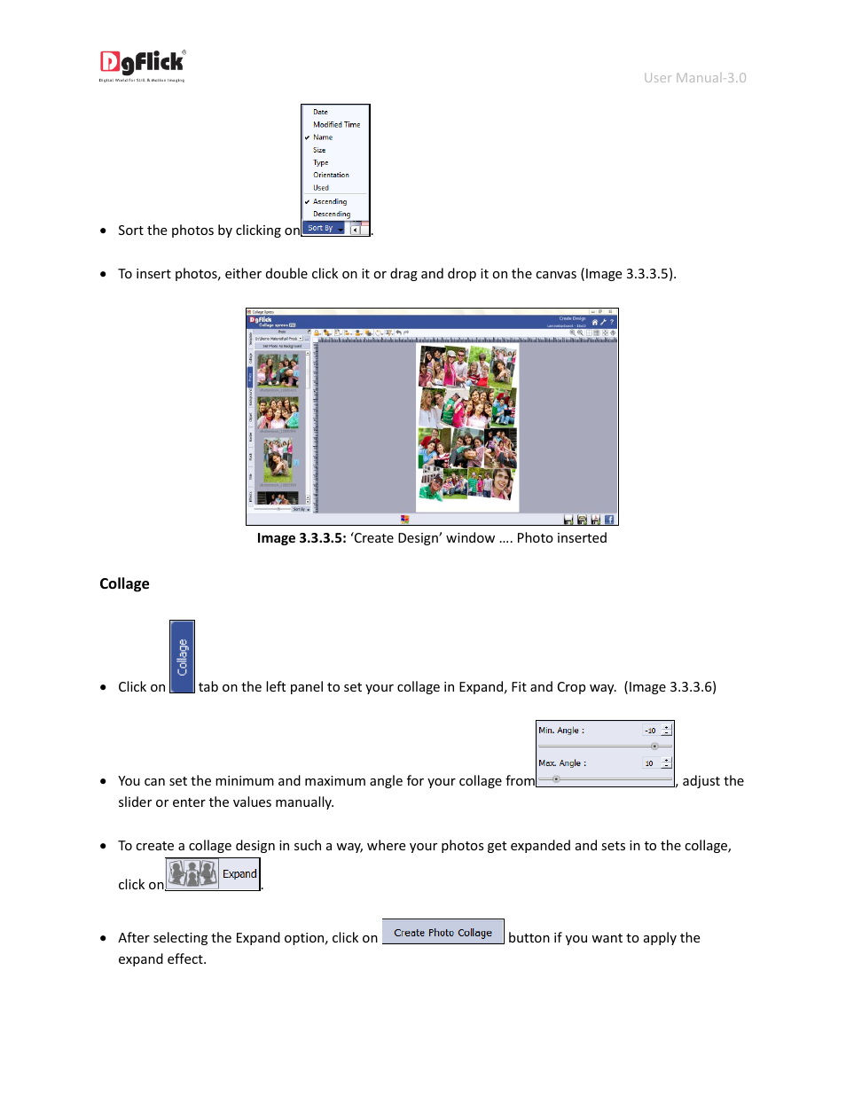 DgFlick CollageXpress User Manual | Page 39 / 70