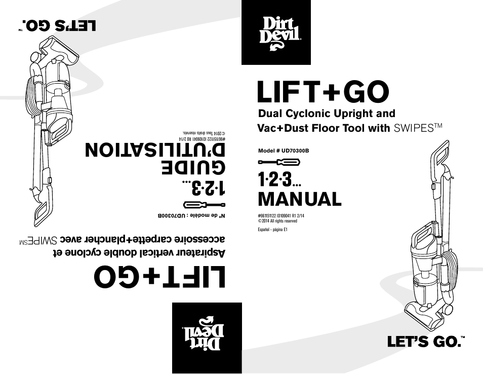 Dirt Devil UD70300B User Manual | 34 pages