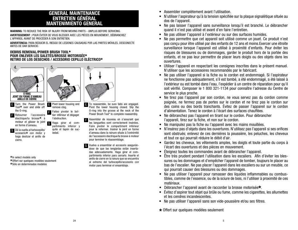 Dirt Devil UD70220RM User Manual | Page 5 / 14