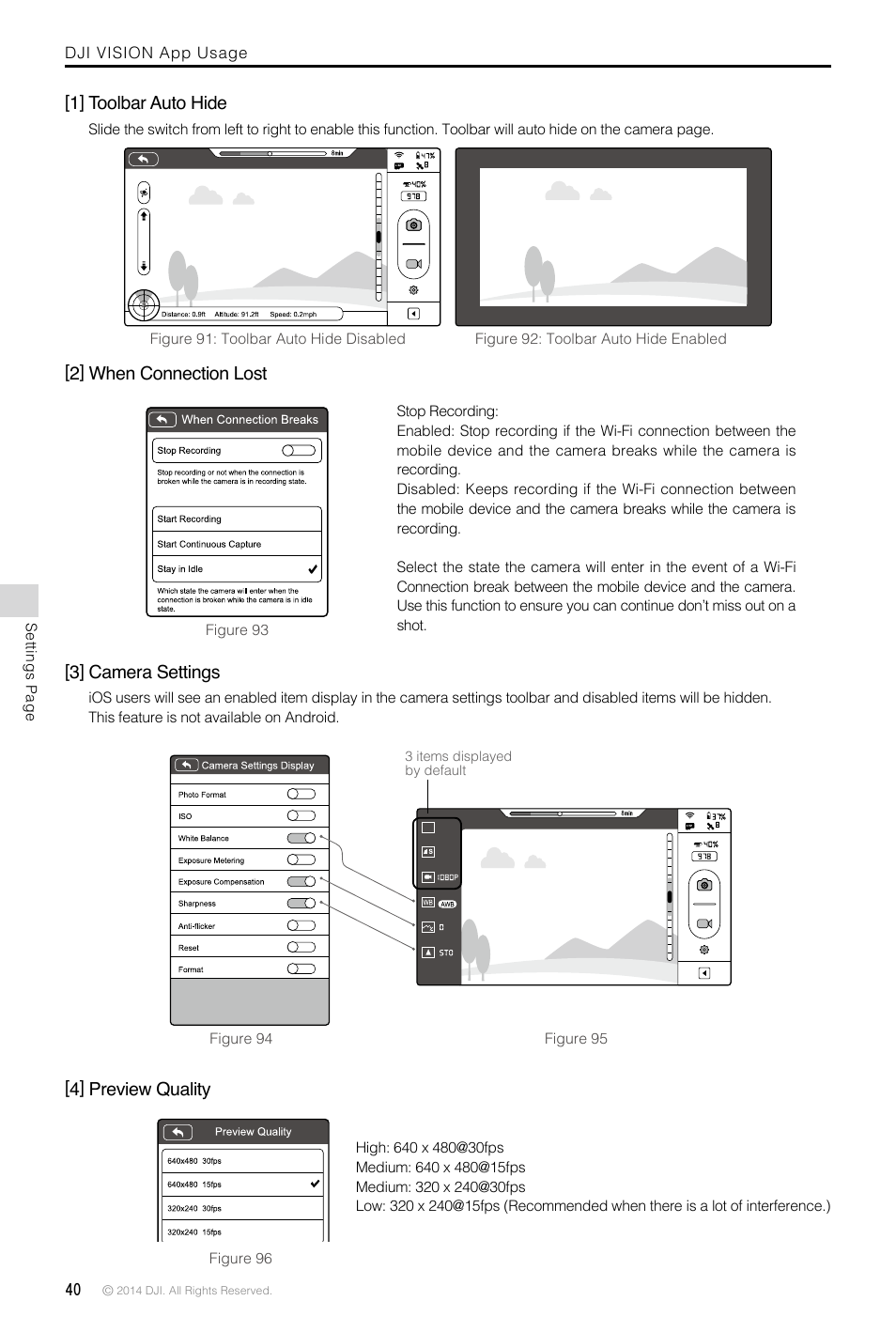 DJI Phantom 2 Vision Plus User Manual User Manual | Page 40 / 52
