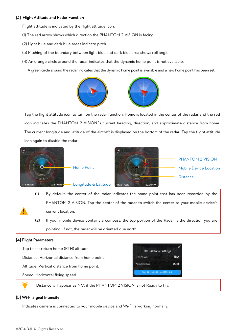 DJI Phantom 2 Vision User Manual User Manual | Page 44 / 71