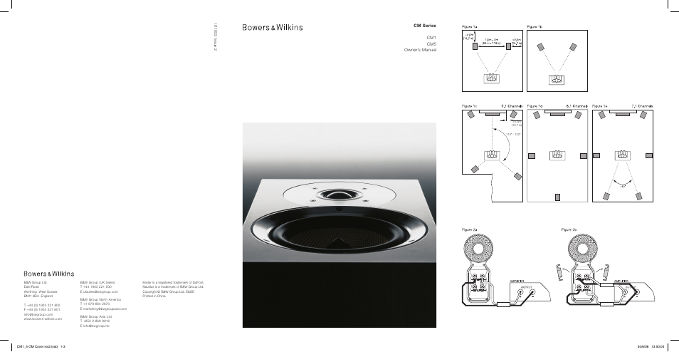 Bowers & Wilkins CM1 User Manual | 52 pages