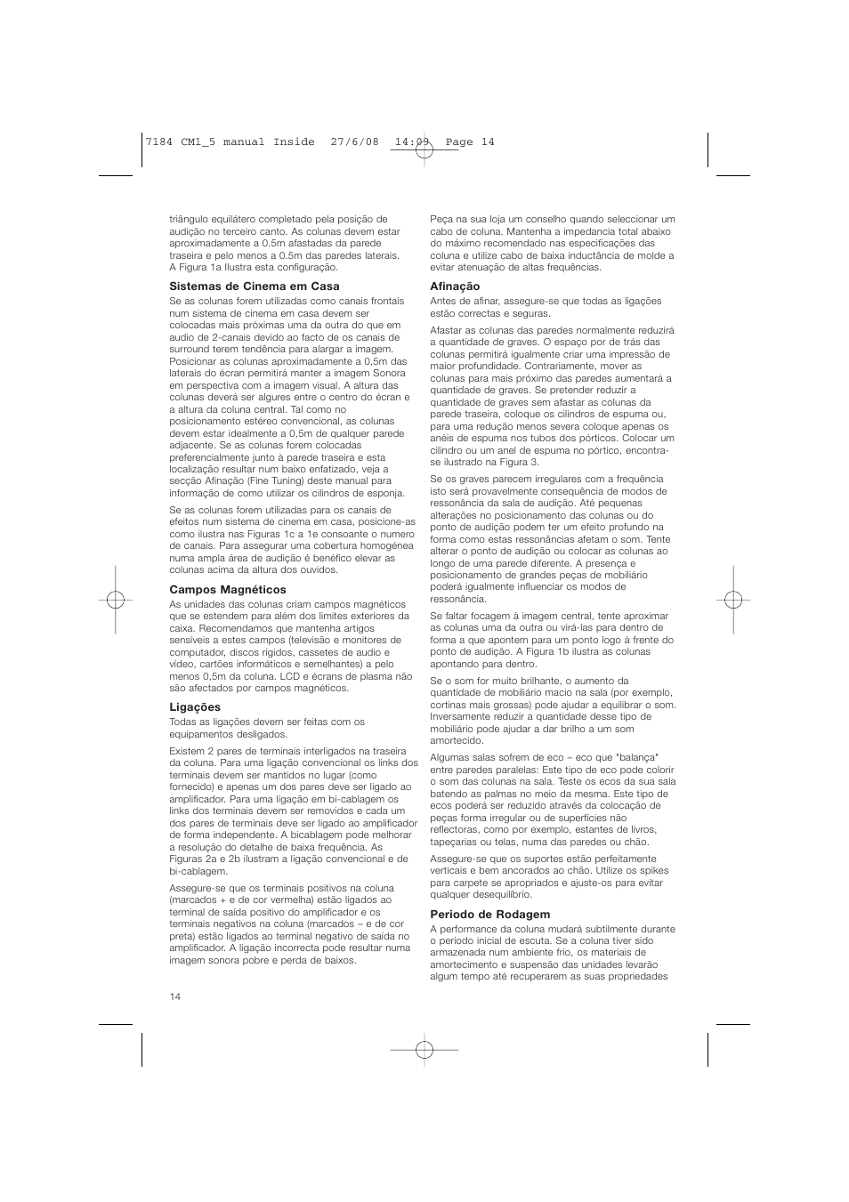 Bowers & Wilkins CM1 User Manual | Page 17 / 52