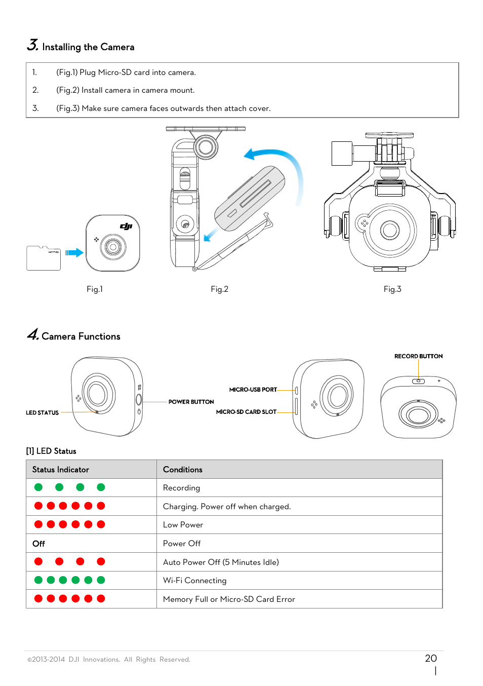 DJI Phantom FC40 User Manual | Page 20 / 31