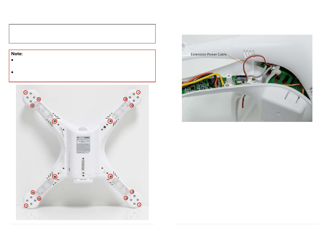 Maintenance, Remove the housing | DJI Phantom Advanced Manual User Manual | Page 6 / 6