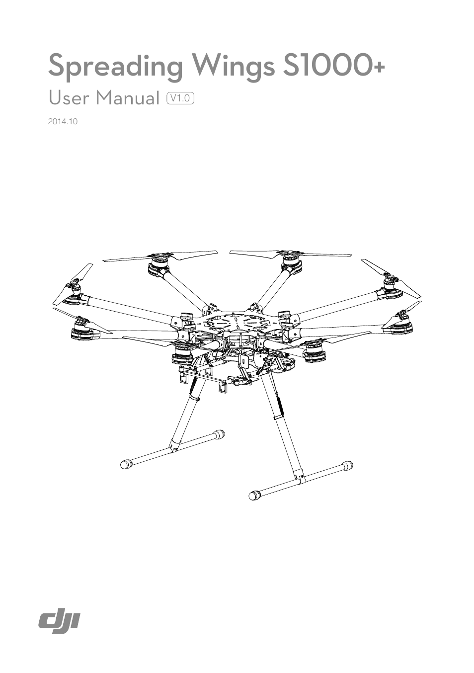 DJI S1000 Plus User Manual | 32 pages