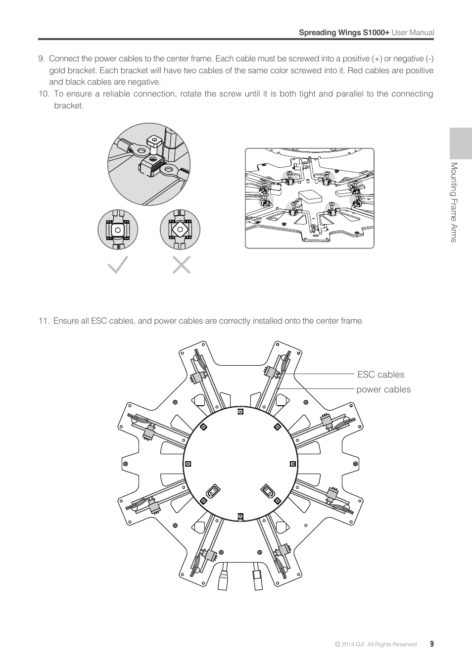 DJI S1000 Plus User Manual | Page 9 / 32