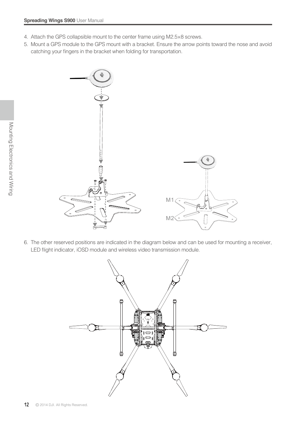 DJI S900 User Manual | Page 12 / 32