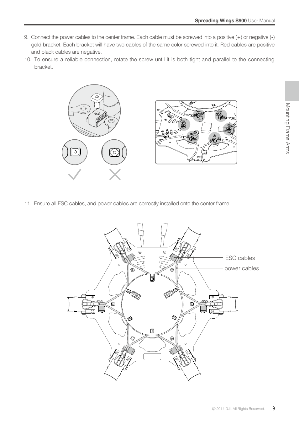 DJI S900 User Manual | Page 9 / 32