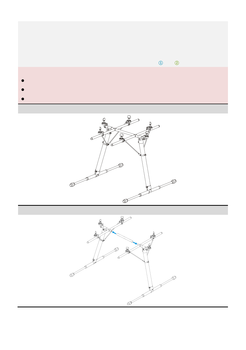 Notices, Completed, Quick disassembly | DJI S800 User Manual | Page 12 / 21