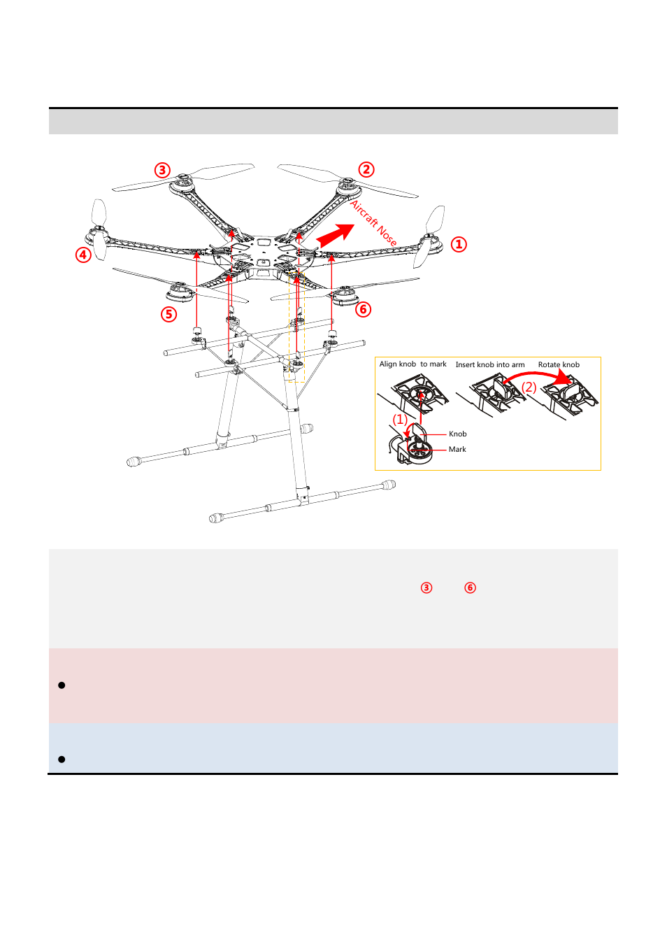 Assembly, Tips | DJI S800 User Manual | Page 13 / 21